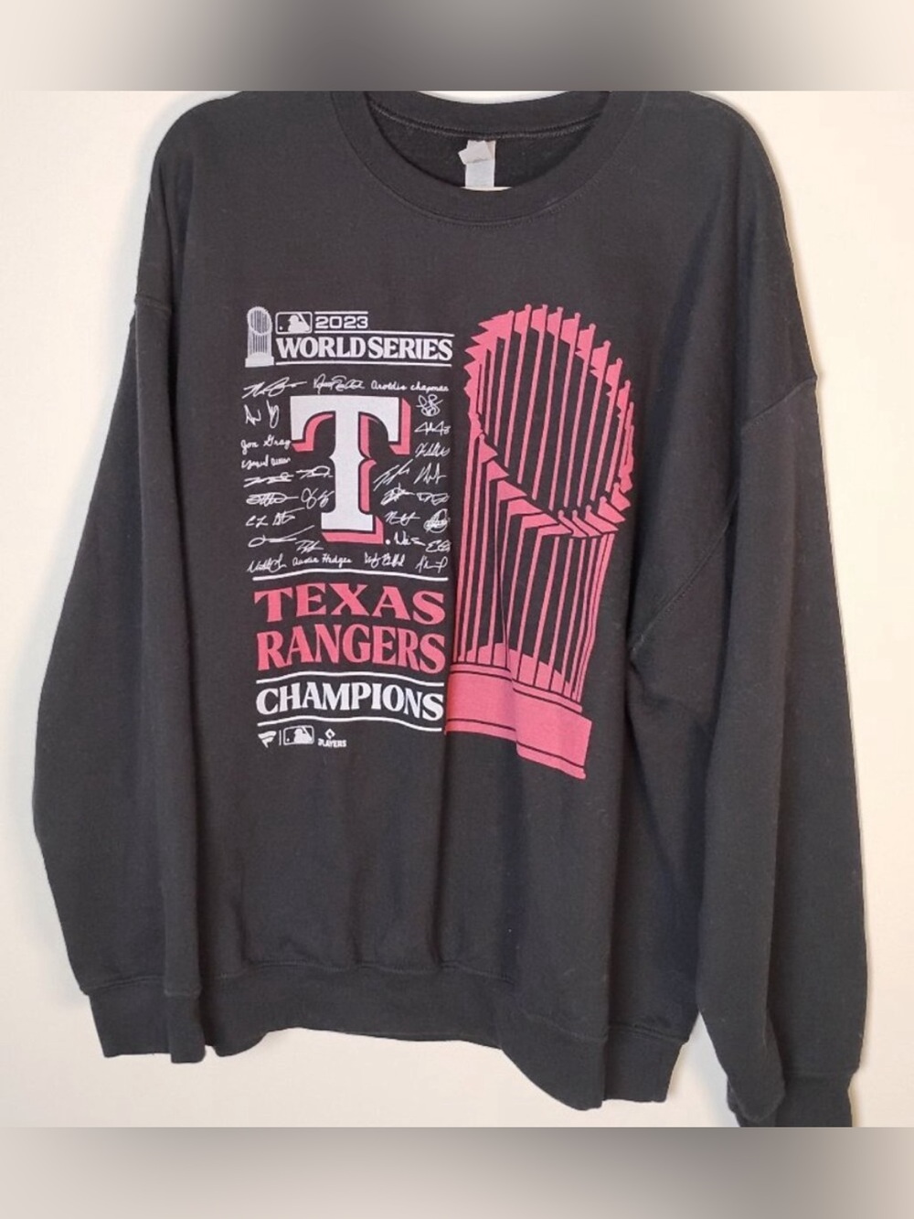 EUC Texas Rangers Baseball Sweatshirt